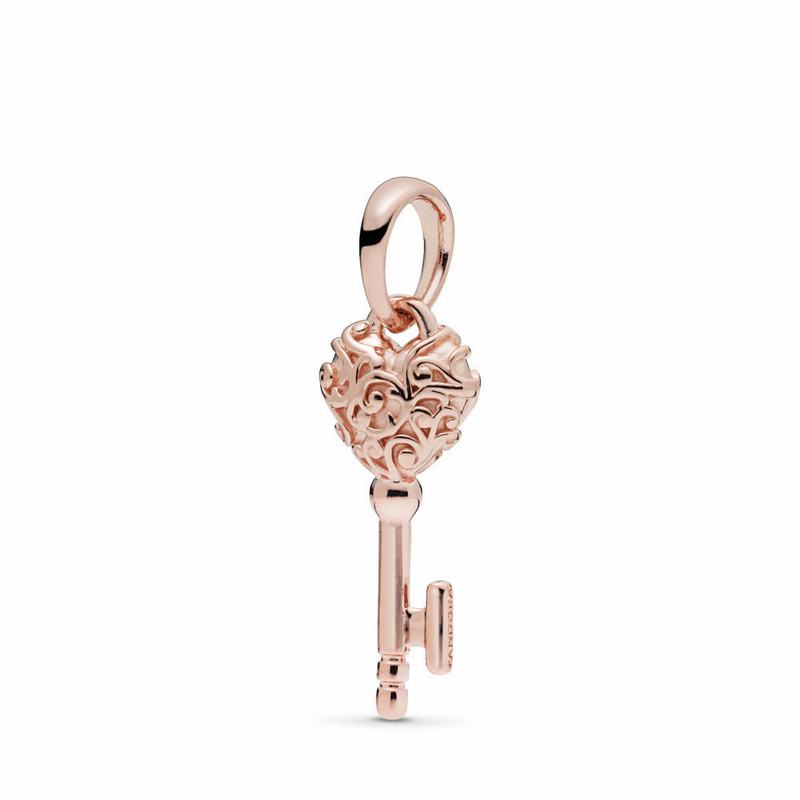 Pandora Australia Rose™ Regal Key Pendant | HWOAGL710